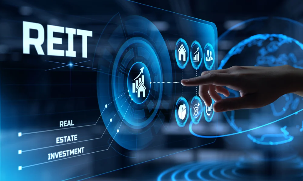 image of investing in a real estate investment trusts